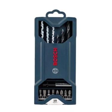 Imagem de Jogo De Brocas E Pontas Bosch - X-Line / 15 Peças, 15 Peças