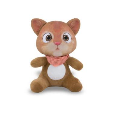 Imagem de Gatinho de Pelúcia Realístico 30cm Anti-alérgico - Toybrink