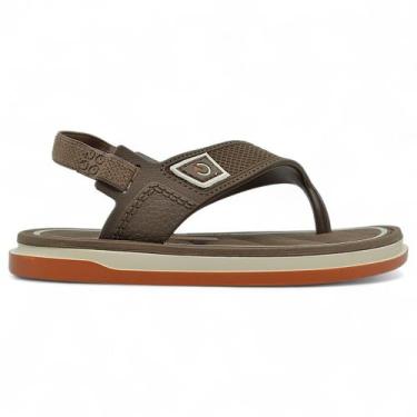 Imagem de Chinelo Infantil Cartago Malaga Sport Masculino Macio Baby, Marrom, 25