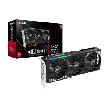 Imagem de Gpu ASROCK AMD Radeon RX 9070 Challenger 16GB 256BITS 90-GA5NZZ-00UANF