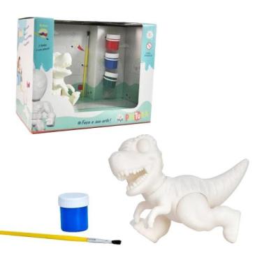 Imagem de Dinossauro Para Colorir Pintura Brinquedo Criança Educativo - Suprimar