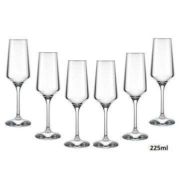 Imagem de Jogo Taça Brunello Champanhe 225Ml Nadir Figueiredo 6Pçs
