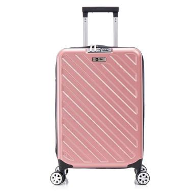 Imagem de Mala De Viagem Compacta Giro Rodas 360º Cadeado Rosa Nautika