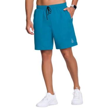 Imagem de Bermuda masculina esportiva selene, GG, Turquesa