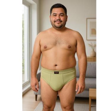 Imagem de 2 Cuecas Click Slip Adulto Com Abertura Frente Poliamida 120, GG