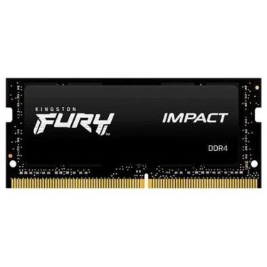 Imagem de Memória RAM para Notebook Kingston Fury Impact, 16GB, 2666MHz, DDR4, CL15 - KF426S15IB1/16