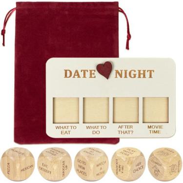 Imagem de Conjunto de presentes RORTUSAT para jogos para casais Date Night Decis