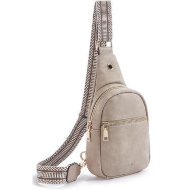 Imagem de Bolsa tipo estilingue Telena Small Leather Crossbody para mulheres