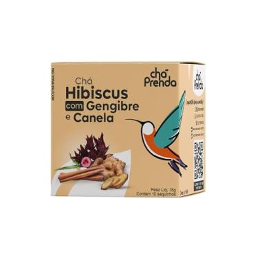 Imagem de Chá de Hibiscus com Gengibre e Canela Chá Prenda 18g 10 sachês