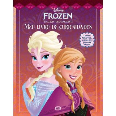 Imagem de Livro - Frozen - uma aventura congelante - meu livro de curiosidades