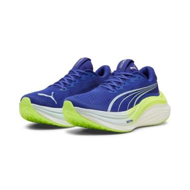 Imagem de PUMA Tênis de corrida masculino Magmax Nitro - Preto, Azul, 39