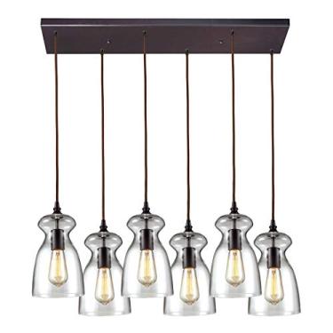 Imagem de Elk Lighting Luz pendente 60043-6RC cromada polida