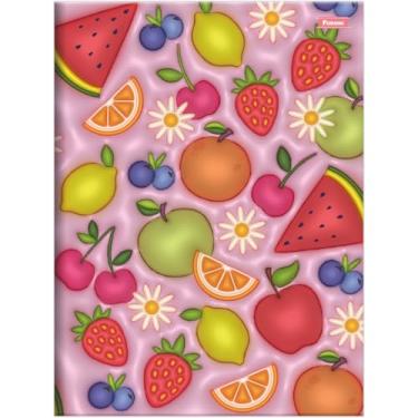 Imagem de Kit de Cadernos Brochurão, Foroni, Capa Dura, Nicecream, 80 Folhas, Pacote com 5