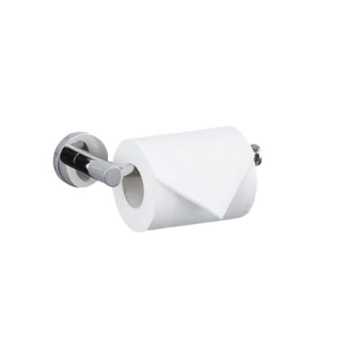 Imagem de Acessórios de banheiro Suporte de escova de vaso sanitário polido cromado toalheiro saboneteira gancho de prateleira de parede de vidro suporte de papel higiênico SUS, suporte de escova de vaso