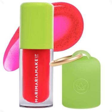Imagem de Kit Mari Maria Makeup: Lip Oil Juice Melancia e Case Melancia