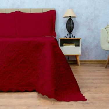 Imagem de Cobre Leito Colcha Camili Super King 3 pçs Matelado Dupla Face - Bem M