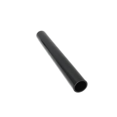 Imagem de I33T Tubo de silicone automotivo, ID 1,75" (45 mm) mangueira de silicone de acoplador reto, mangueira universal de refrigeração de radiador de alta temperatura de 3 camadas 1,6 pés (0,5 m) (preto)