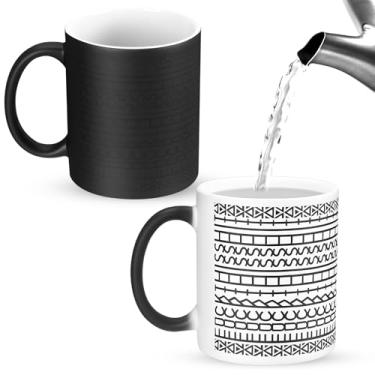 Imagem de Vesici Caneca de café com mudança de calor, mensagem oculta, caneca de café de cerâmica, presente de mordaça para Halloween, Natal, humor negro atrevido, amigas, colega de trabalho, presente de