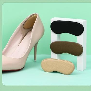 Imagem de Almofadas de calcanhar para sapatos muito grandes, protetores de calcanhar, forros para alívio da dor no calcanhar, bolhas, tornam os sapatos mais apertados, fricção, evitam escorregões para mulheres