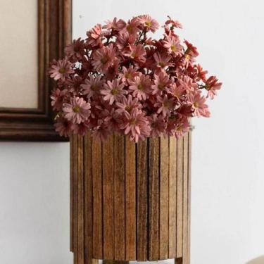 Imagem de Pacote 18 Buquês de Margaridas 35 cm Flores Artificiais Decoração Desc