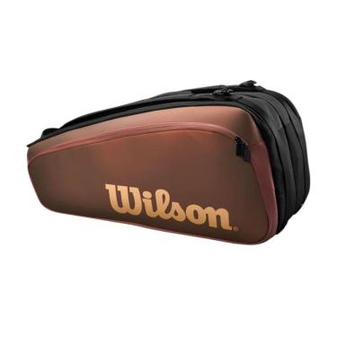 Imagem de Raqueteira Profissional Staff v14 Super Tour Até 9 Raquetes com Forro Thermoguard Wilson
