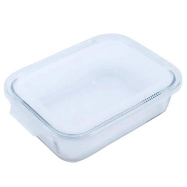 Imagem de Pote De Vidro Retangular Com Tampa 1L 007803 - Mor