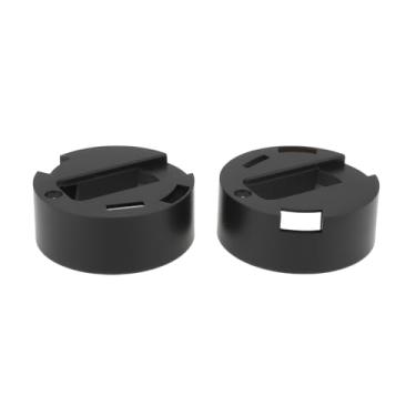 Imagem de YINETTECH 2Pcs Electric Scooter Rear Wheel Decoration Cover Compatible with Ninebot F40 F30 F20