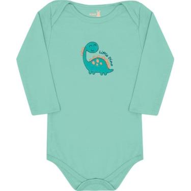 Imagem de Body manga longa bebe 13588 kiko e kika - Kiko baby, Verde, RN