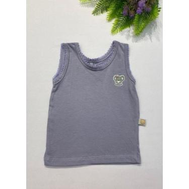 Imagem de Camiseta bordada kika baby feminino, Lilás, P