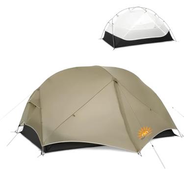 Imagem de Barraca de Camping 2 Pessoas, Dupla Proteção! Design Esférico Estável e Impermeável 3000mm para Aventuras ao Ar Livre.