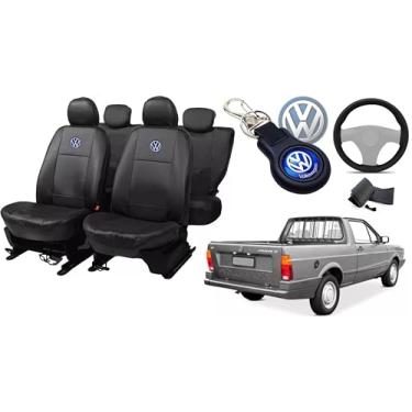 Imagem de Capa de couro para o banco saveiro 1982-1997 proteção impermeável