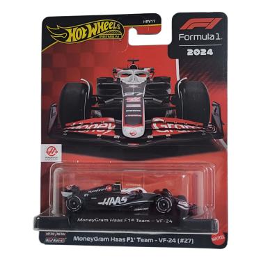 Imagem de Carrinho - MoneyGram Haas F1 VF-24 Formula 1 MATTEL