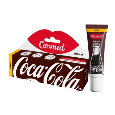 Imagem de Hidratante Labial Carmed Coca Cola Marrom 10g