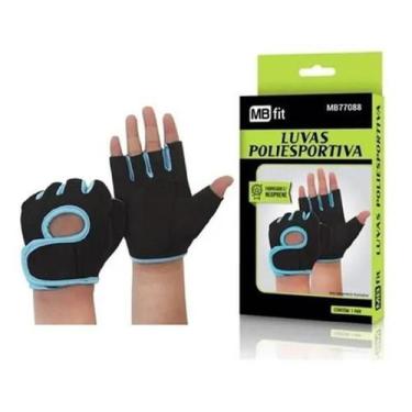 Imagem de Luva P/C Musculação E Treino - Ajustável Unissex - Par - Mbfit