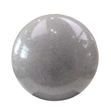 Imagem de oshhni Bola de Ginástica Rítmica de 15cm, Portátil e Versátil, Ideal para Prática de Dança, Competição e Apresentação em Casa, Prata