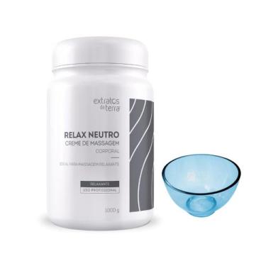 Imagem de Creme Massagem Relax Neutro Vitta 1kg - Extratos Da Terra