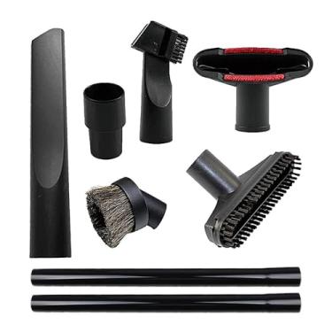 Imagem de Acessórios de aspirador de pó compatíveis com acessórios de aspirador de pó de 3,8 cm Varinha de extensão de vácuo (8 unidades)