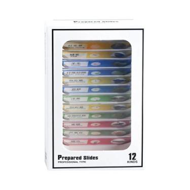 Imagem de Lâminas De Microscópio Para Crianças Com Amostras, 12 Peças, Brinquedo