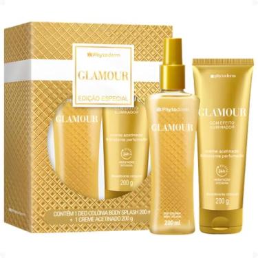 Imagem de Phytoderm Kit Glamour Body Splash 200 Ml + Creme Acetinado 200 G