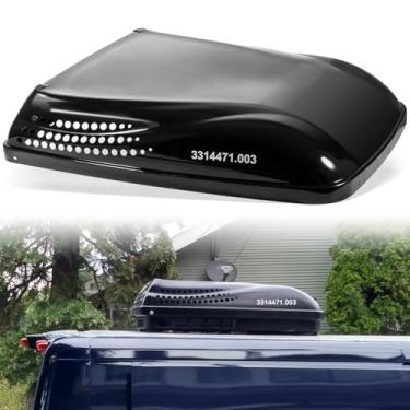 Imagem de Upgrade 3314471.003 Conjunto de cobertura de ar condicionado RV serve para unidades Dometic Penguin II 11.000-15.000 A/C e bombas de calor, preto