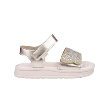 Imagem de Sandália Infantil Menina Pampili 739.016.000 Petit Borbole Strass