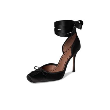 Imagem de Steve Madden Larina feminina, Cetim preto, 39