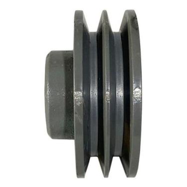 Imagem de Polia De Ferro 2 Canais Perfil A 120 Mm Mademil