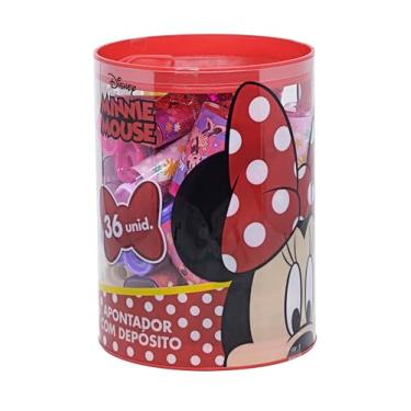 Imagem de Apontador Com Deposito Decor. Minnie 1 Furo Sortidos-Pote-36-51946