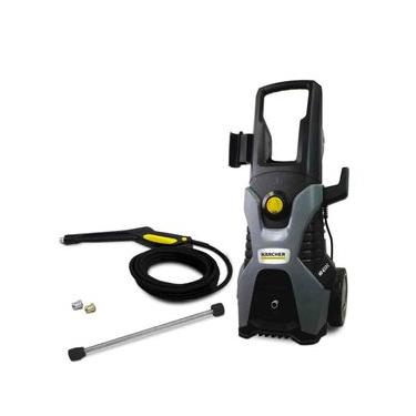 Imagem de Lavadora de Alta Pressão Karcher HD 4/13 C 2100psi com Rodas, Aplicador de Detergente e Mangueira de 7,5 Metros – Preta/Cinza Preto / 220