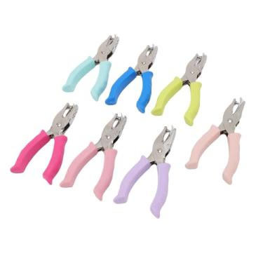 Imagem de GLOGLOW Punto do Buraco, Garra de Garra de Aço Inoxidável, Robusta de Aço Inoxidável, Fácil de Usar, Alça de Borracha para Cartões de Felicitações para Cartões