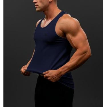 Imagem de Regata Masculina Verão Lisa Casual Básica 100% Algodão 556 - Fashion N