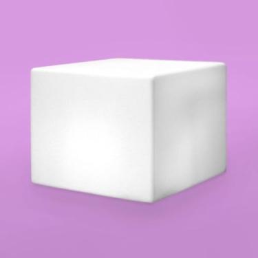 Imagem de Puff Box Cubo Mágico com Iluminação LED – Decoração que Encanta