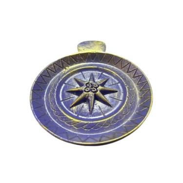 Imagem de Incensário Prato 10 cm Universal Lilás em Resina