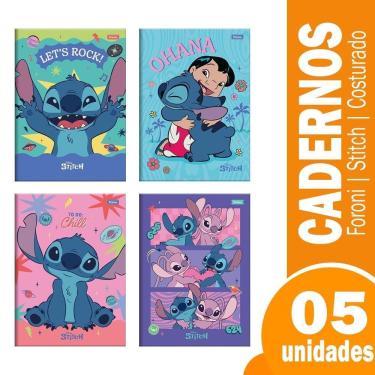 Imagem de Caderno Costurado 1/4 Capa Dura Foroni Stitch 5X80fls